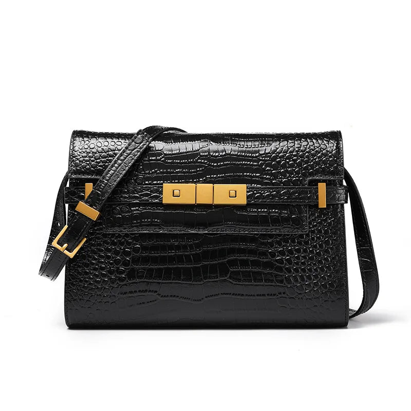 Retro High-End Feeling Manhattan Handbag Underarm Mailman Bag for Stylish Urban Living