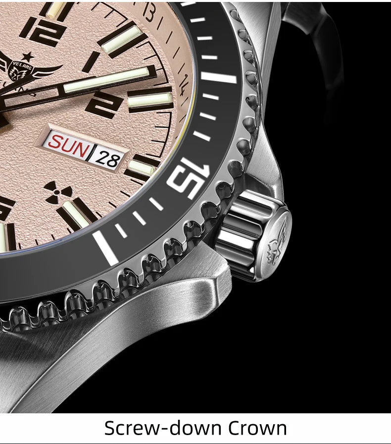 Yelang V1031 Luxury Men Brand Watch 44mm Diver Water Watches Japan 8205 Automatic Mechanical movement Luminous 300M Waterproof