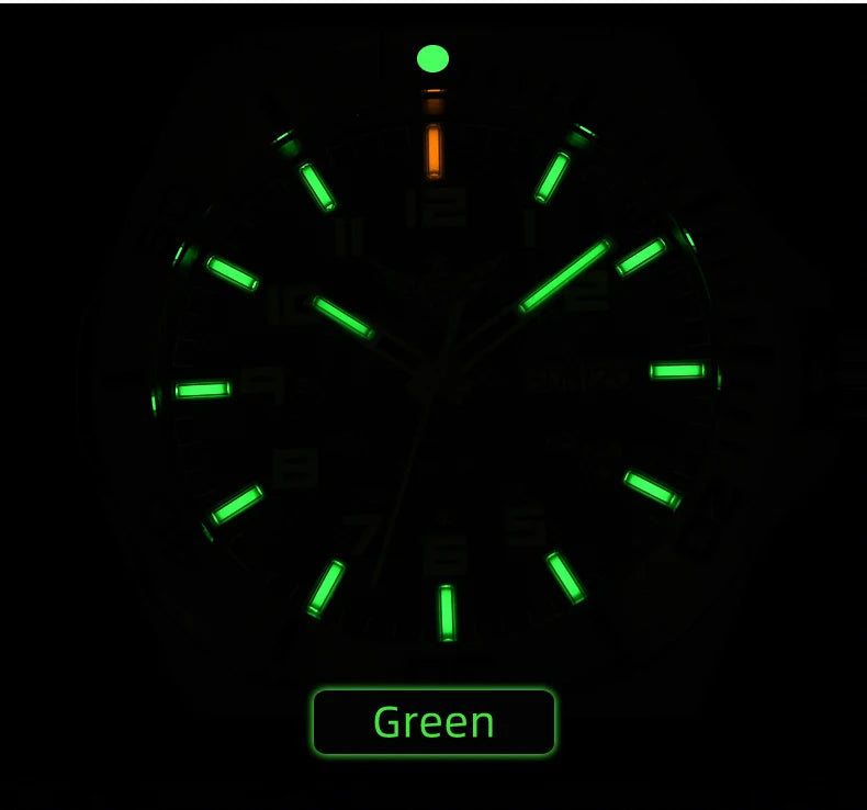 Yelang V1031 Luxury Men Brand Watch 44mm Diver Water Watches Japan 8205 Automatic Mechanical movement Luminous 300M Waterproof