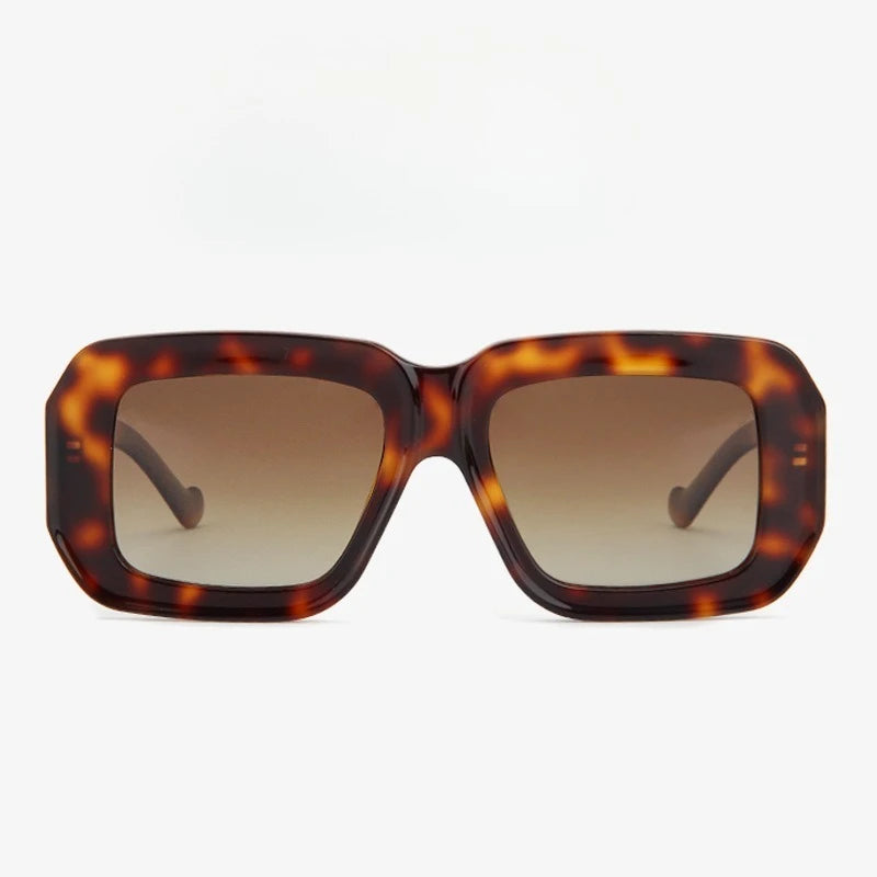 Fashion Brand Designer Sunglasses for Women Acetate Square Sun Glasses Large Frame Outdoor Travel Protection Men UV400 Eyewear
