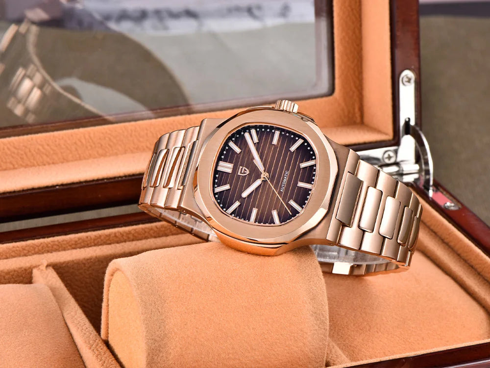 PAGANI DESIGN 2026 New Watches mens Luxury Seagull ST16 Mechanical Mens Automatic Watches Sapphire Stainless Steel Waterproof