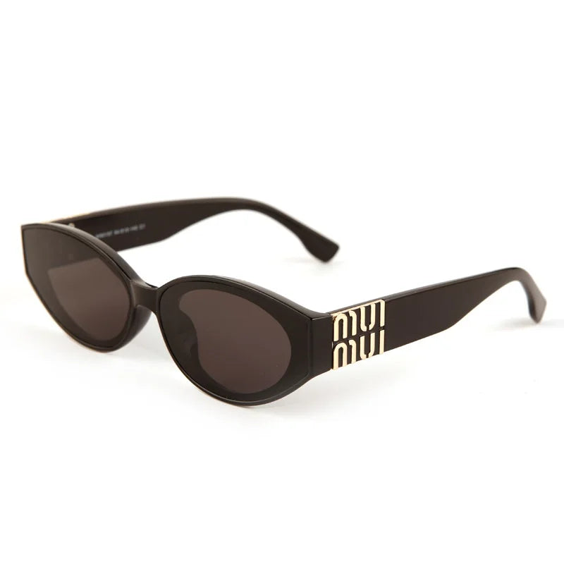 2025 Glamour Fashion Women Sunglasses Luxury Oval Designer Men Glasses Trend Classic Brand Unisex Shades UV400