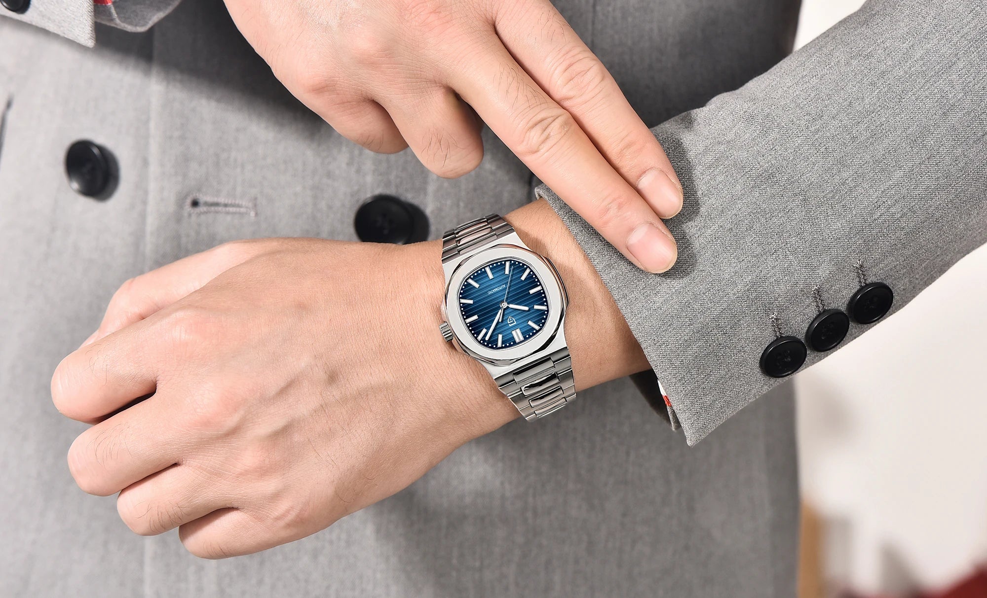 PAGANI DESIGN 2026 New Watches mens Luxury Seagull ST16 Mechanical Mens Automatic Watches Sapphire Stainless Steel Waterproof