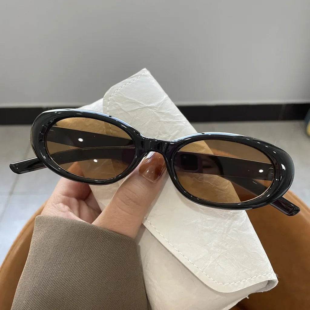 Eye Sunglasses Ins-Inspired Fashion Sunglasses For Women Anti-Glare Sunglasses Trendy Uv400  Shades For Stage Outings