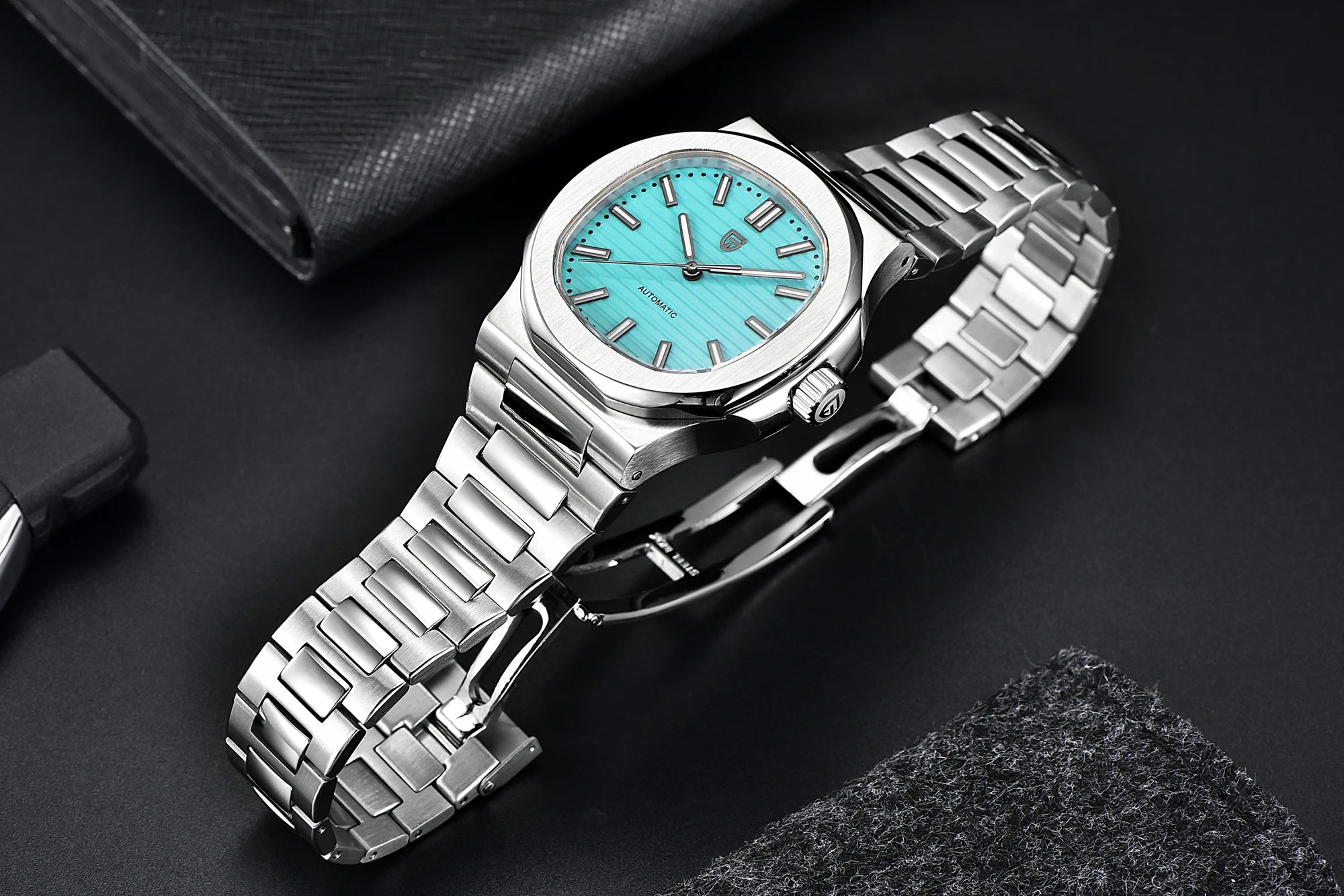 PAGANI DESIGN 2026 New Watches mens Luxury Seagull ST16 Mechanical Mens Automatic Watches Sapphire Stainless Steel Waterproof
