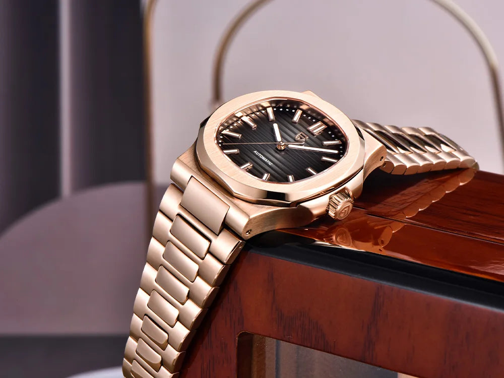PAGANI DESIGN 2026 New Watches mens Luxury Seagull ST16 Mechanical Mens Automatic Watches Sapphire Stainless Steel Waterproof