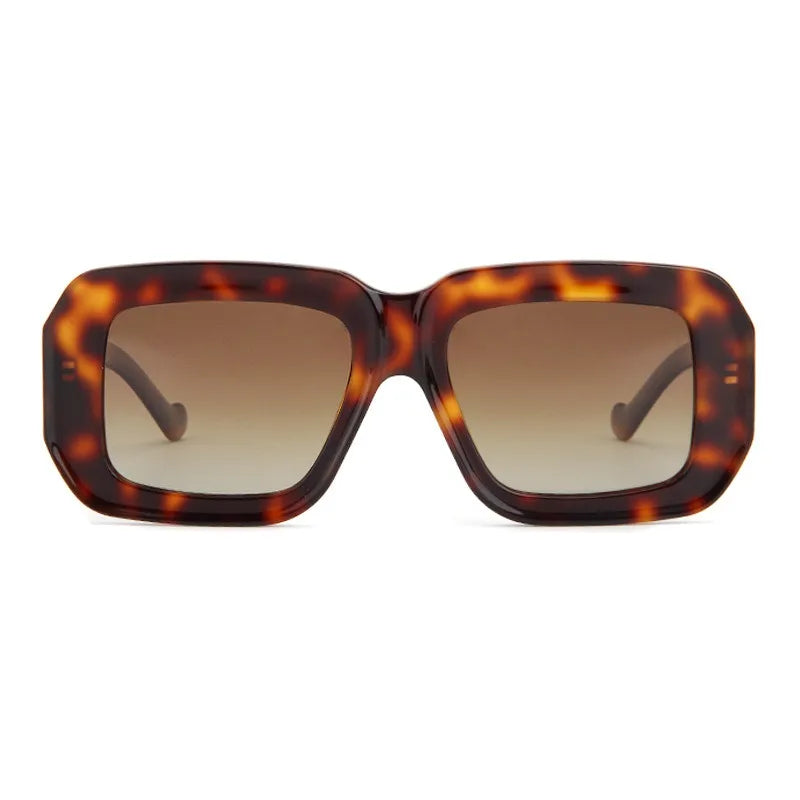 Fashion Brand Designer Sunglasses for Women Acetate Square Sun Glasses Large Frame Outdoor Travel Protection Men UV400 Eyewear