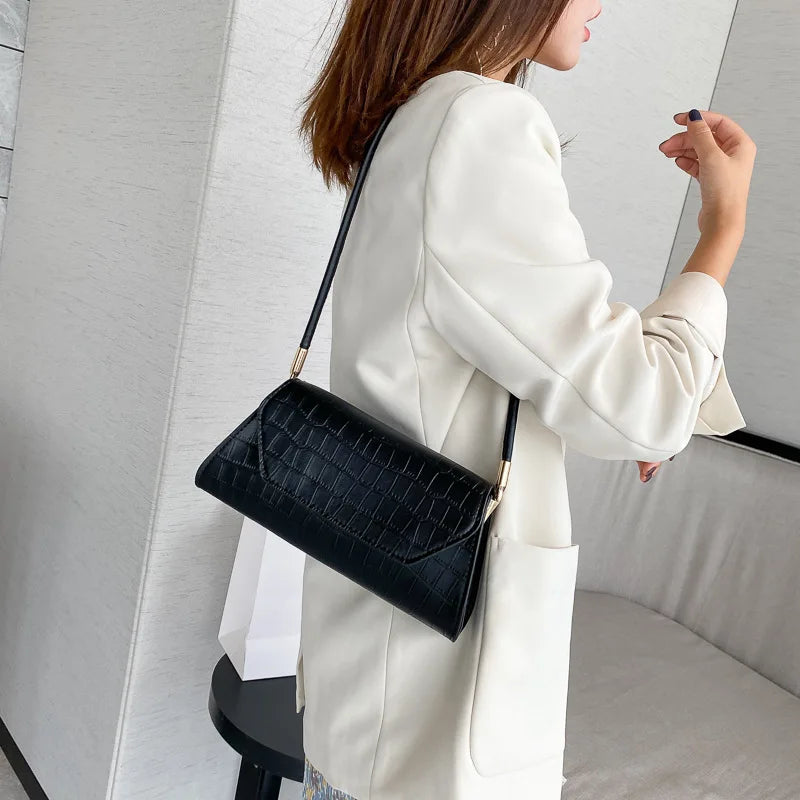 Women's Handbag, 2026 New Korean Style Fashionable Shoulder Bag, Popular Versatile Casual Crossbody Bags