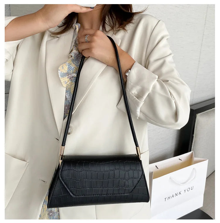 Women's Handbag, 2026 New Korean Style Fashionable Shoulder Bag, Popular Versatile Casual Crossbody Bags